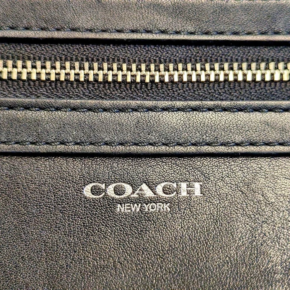 Coach Black Leather Crossbody Bag